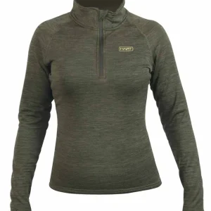 HART Langarmshirt Trail mit Zip, Grün Neuheit